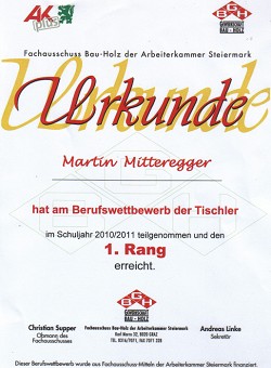 Martin Urkunde